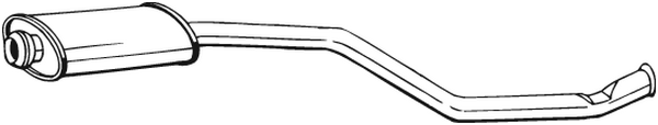 Centre Muffler Citroën XSARA · Citroën XSARA Break · Citroën XSARA Coupe