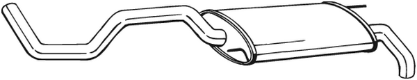 Rear Muffler Seat IBIZA II