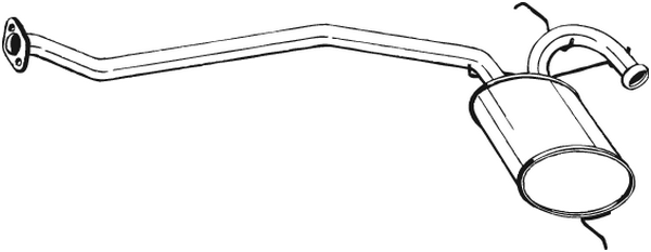 Centre Muffler Renault 19 I · Renault 19 I Chamade · Renault 19 II