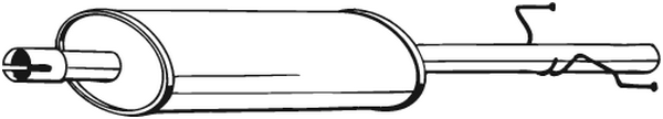Centre Muffler Vw LT 28-35 II Bus · Vw LT 28-46 II Van · Vw LT 28-46 II Platform/Chassis