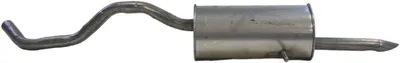 Rear Muffler Renault CLIO IV Grandtour