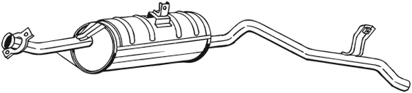 Rear Muffler Suzuki SAMURAI Closed Off-Road Vehicle · Suzuki SJ413 · Suzuki SAMURAI Open Off-Road Vehicle