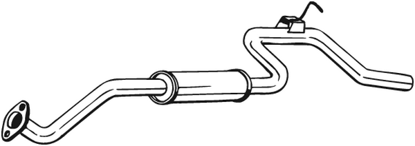 Rear Muffler Hyundai H100 Bus · Hyundai H100 Van