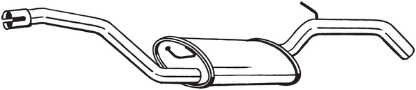 Rear Muffler Ford C-MAX II · Ford FOCUS III · Ford FOCUS III Saloon