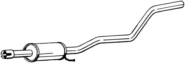 Centre Muffler Hyundai i20 II · Hyundai i20 II Coupe · Hyundai i20 II Hatchback Van
