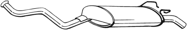 Rear Muffler Renault 19 II Cabriolet · Renault 19 I · Renault 19 II