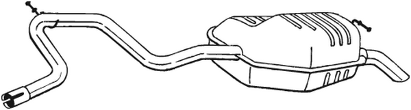 Rear Muffler Ford MONDEO I · Ford MONDEO II · Ford MONDEO I Saloon