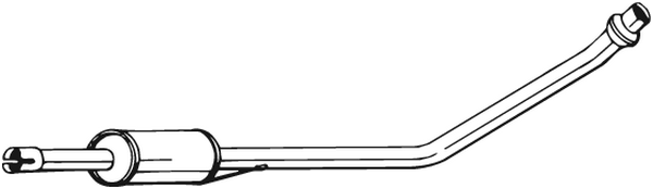 Centre Muffler Toyota STARLET