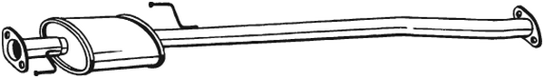 Centre Muffler Hyundai TUCSON · Kia SPORTAGE II · Kia SPORTAGE II VAN