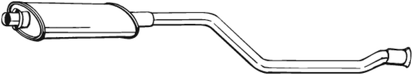 Centre Muffler Citroën XSARA · Citroën XSARA Break · Citroën XSARA Coupe