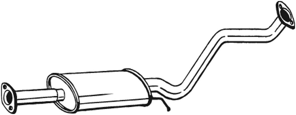 Centre Muffler Hyundai GETZ