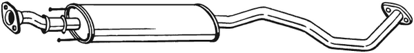 Centre Muffler Nissan NOTE