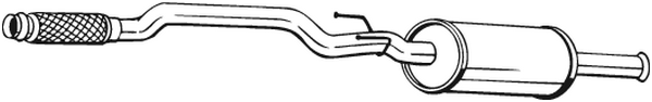 Front Muffler Peugeot 407 · Peugeot 407 SW · Peugeot 407 SW Estate Van