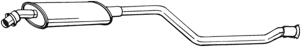 Centre Muffler Citroën ZX · Citroën XSARA · Citroën XSARA Break