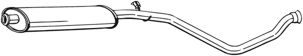 Centre Muffler Peugeot 306 Hatchback · Peugeot 306 · Peugeot 306 Break