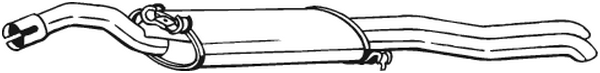 Rear Muffler Seat TOLEDO I