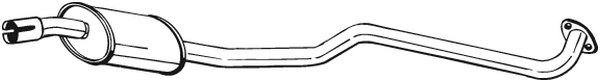 Centre Muffler Toyota COROLLA Compact · Toyota COROLLA Estate · Toyota COROLLA