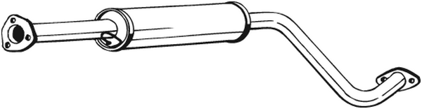 Centre Muffler Daewoo LANOS Saloon · Daewoo LANOS