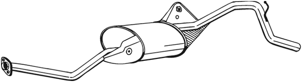 Rear Muffler Suzuki ALTO IV