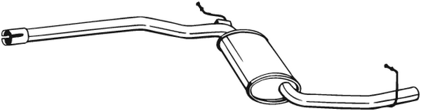 Centre Muffler Audi A4 B7 · Audi A4 B7 Avant