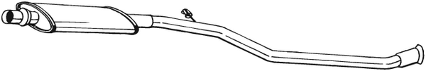 Centre Muffler Citroën BERLINGO / BERLINGO FIRST Box Body/MPV · Citroën BERLINGO / BERLINGO FIRST MPV · Peugeot PARTNER Box Body/MPV