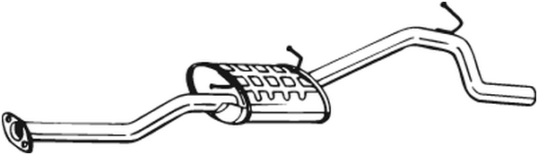 Rear Muffler Suzuki ALTO VI