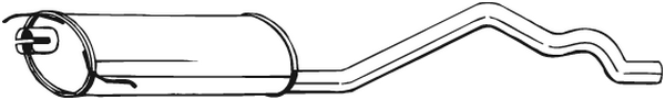 Centre Muffler Renault ESPACE II · Renault ESPACE II VAN