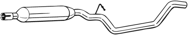 Centre Muffler Vw PASSAT B6 · Vw PASSAT B6 Variant · Vw PASSAT CC B6