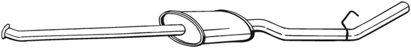 Centre Muffler Renault KANGOO · Renault KANGOO Express