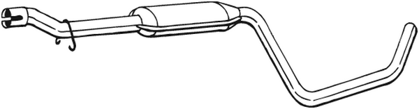 Centre Muffler Volvo 460 · Volvo 440
