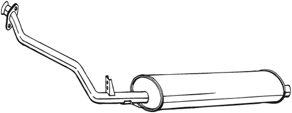 Front Muffler Mercedes-Benz MB Bus · Mercedes-Benz MB Van · Mercedes-Benz MB Platform/Chassis