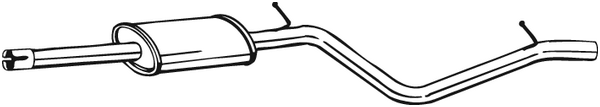 Centre Muffler Renault LOGAN I Estate · Renault LOGAN EXPRESS · Dacia LOGAN MCV
