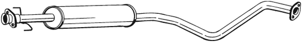 Centre Muffler Opel VECTRA B Hatchback · Opel VECTRA B · Opel VECTRA B Estate