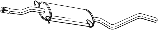 Centre Muffler Mercedes-Benz VIANO · Mercedes-Benz VITO Bus · Mercedes-Benz VITO / MIXTO Van