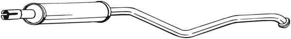 Centre Muffler Renault LAGUNA II · Renault LAGUNA II Grandtour