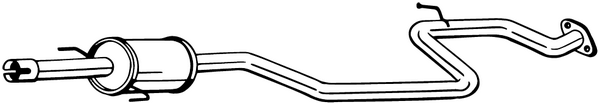 Centre Muffler Toyota YARIS · Toyota YARIS Hatchback Van