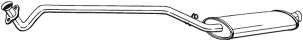 Front Muffler Renault TRAFIC Van · Renault TRAFIC Bus