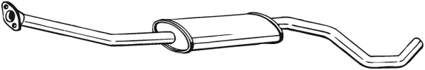 Centre Muffler Nissan MICRA III · Nissan MICRA C+C III