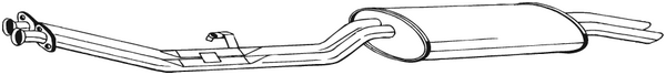 Rear Muffler Bmw 3 · Bmw 3 Touring · Bmw 3 Convertible