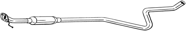 Centre Muffler Ford FIESTA VI · Ford FIESTA VI Van