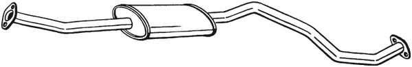 Centre Muffler Nissan NOTE