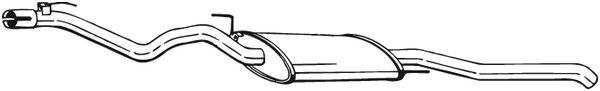 Rear Muffler Vw VENTO