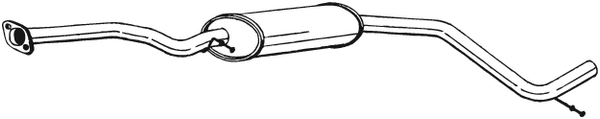 Centre Muffler Ford MONDEO I · Ford MONDEO I Turnier · Ford MONDEO I Saloon