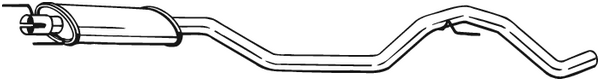 Centre Muffler Saab 9-3 · Saab 9-3 Convertible · Saab 9-3 Estate