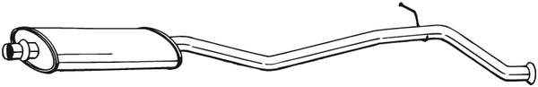 Centre Muffler Peugeot 406 · Peugeot 406 Break