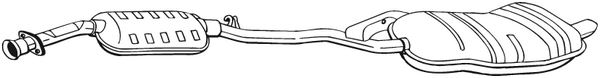 Rear Muffler Bmw 3 · Bmw 3 Coupe