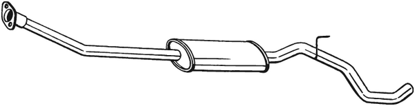 Centre Muffler Nissan NOTE