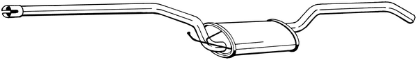 Rear Muffler Ford C-MAX II · Ford FOCUS III · Ford FOCUS III Saloon