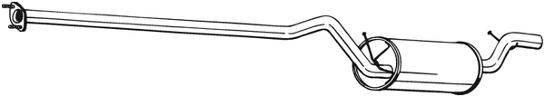 Centre Muffler Ford FOCUS C-MAX · Ford FOCUS II · Ford FOCUS II Turnier