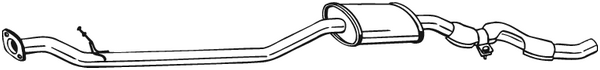Centre Muffler Nissan QASHQAI I · Nissan QASHQAI I VAN